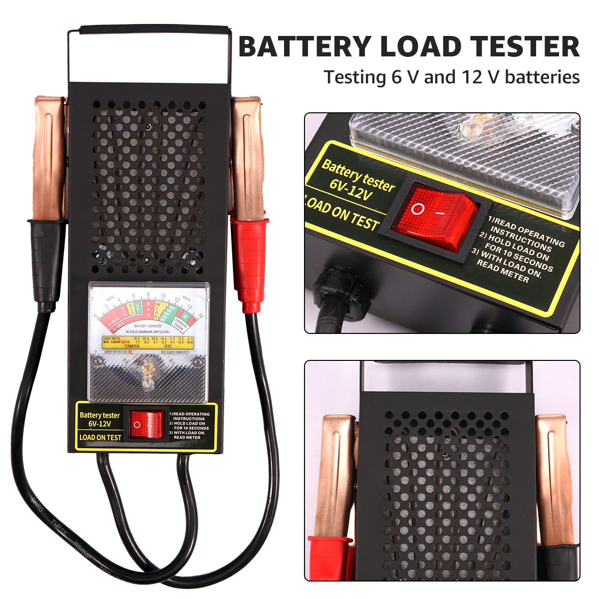 Battery Load Tester - Araç Akü Yük Test Cihazı 6