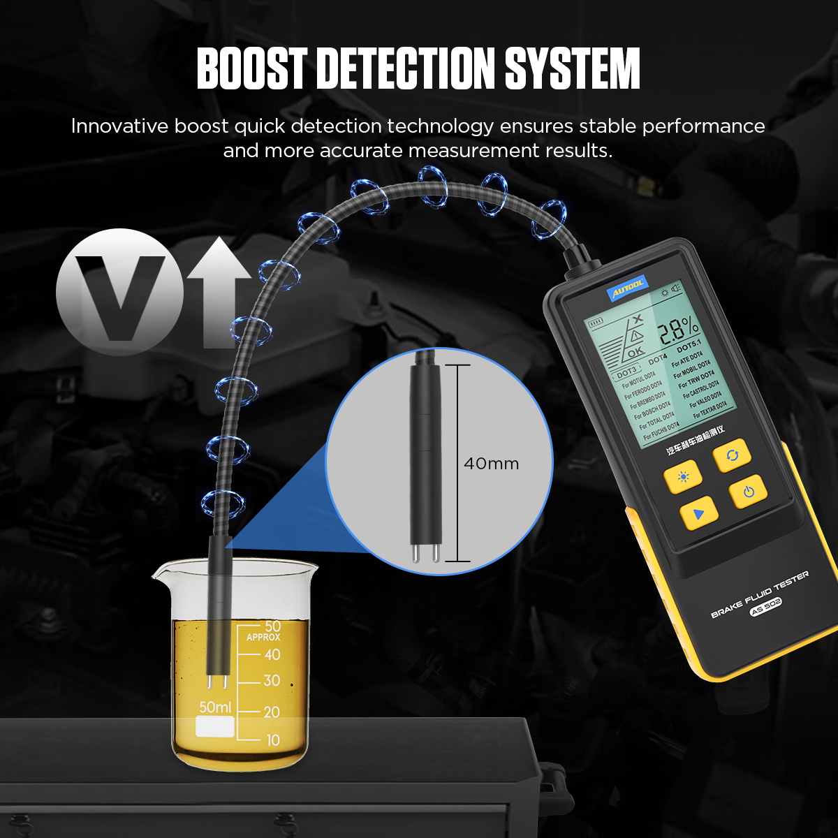 Auto Repair Shop For Transmissions - L AS505 Şanzıman Yağı Test Cihazı