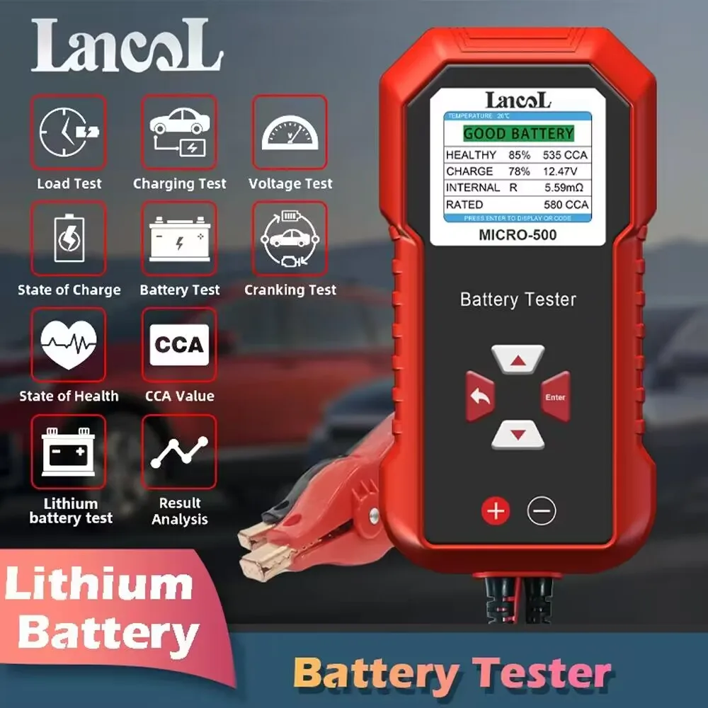 Lancol Mikro 500 12 V Araç Akü - Battery Load Tester incelemesi ve fiyatı
