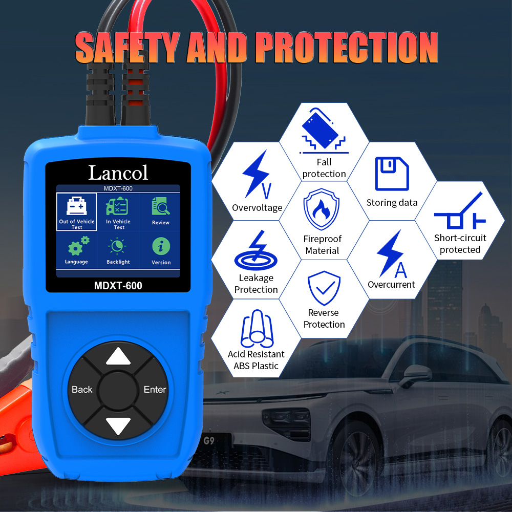 Lancol MDXT600 araba pil test  - Battery Load Tester incelemesi ve fiyatı