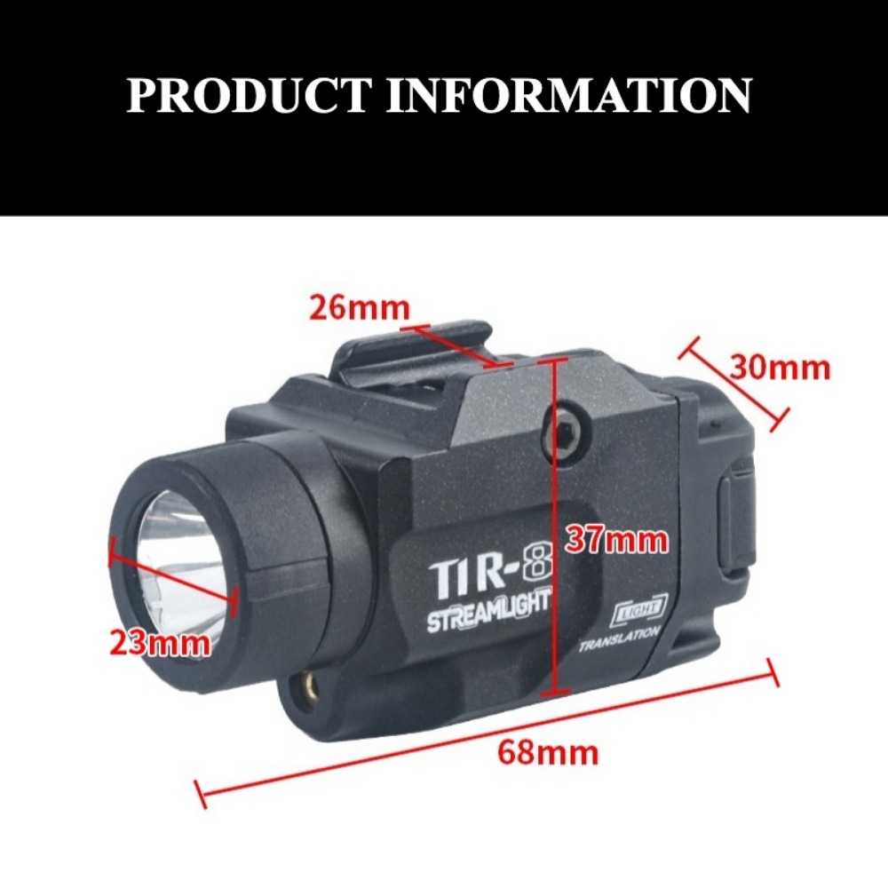 800 Lümen Tabanca Taktik LED E - Timing Light Gun incelemesi ve fiyatı